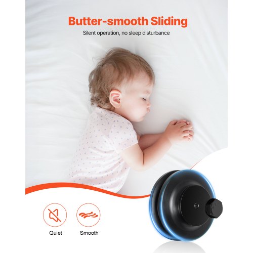 66FT Sliding Barn Door Hardware Kit 330 LBS Weight Capacity Compatible