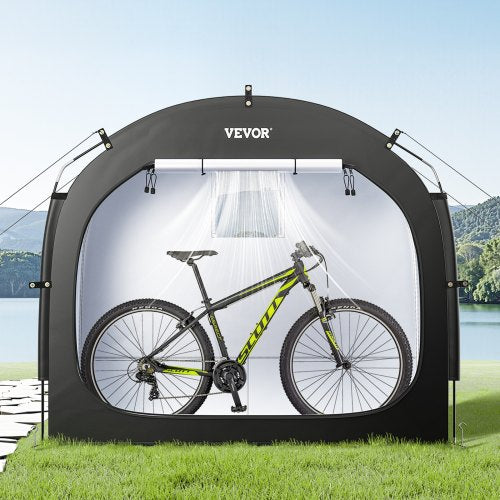 Bike Storage Tent 1 to 2 Bikes Outdoor Spacious Bike Storage Tent