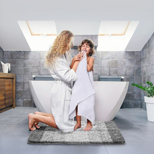 Bathroom Rug 36x24 Absorbent Soft Bath Mat Machine Washable Quick Dry