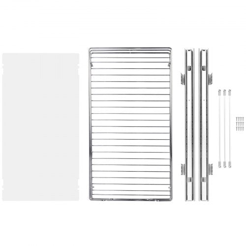 12.5"Wx21"Dx3.5"H Pull Out Cabinet Organizer Heavy Duty Slide Out Pantry