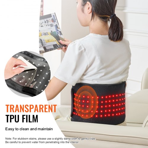 Red Light Therapy Belt for Waist Shoulder 660850nm Light Therapy Device – 20 MM