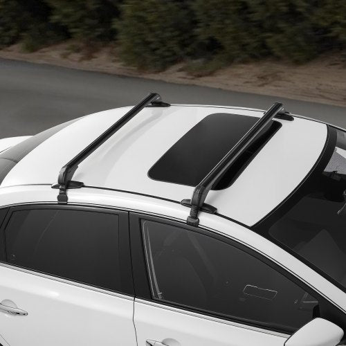 Roof Rack Cross Bars Universal Fit for Naked Roofs Without Raised