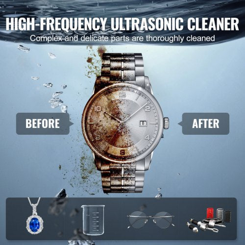 10L Ultra Sonic Cleaner 240W Digital Ultrasonic Cleaning Machine with Gentle