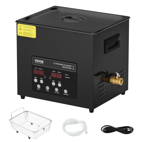 10L Ultra Sonic Cleaner 240W Digital Ultrasonic Cleaning Machine with Gentle