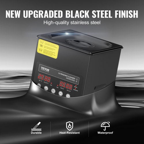 2L Ultra Sonic Cleaner 60W Digital Sonic Cleaning Machine with Gentle Mode