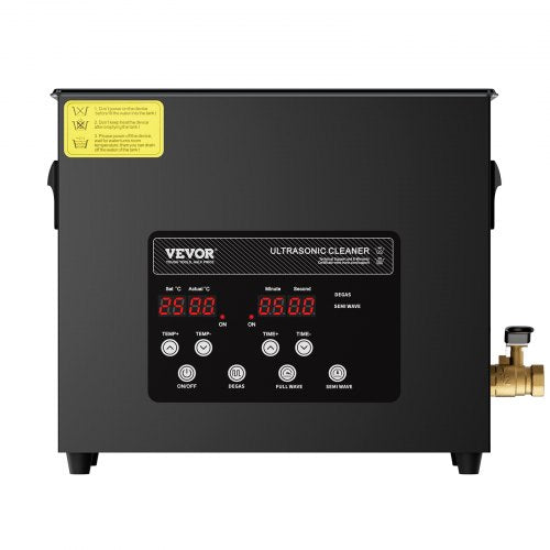 6L Ultra Sonic Cleaner 180W Digital Ultrasonic Cleaning Machine with Gentle