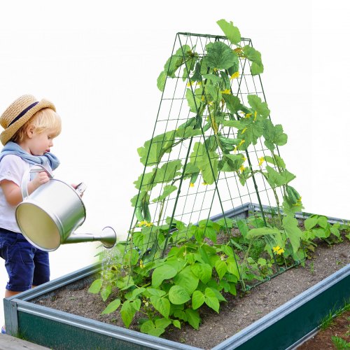 Cucumber Trellis for Climbing Plants 46 x 32 Foldable Cucumber Trellis