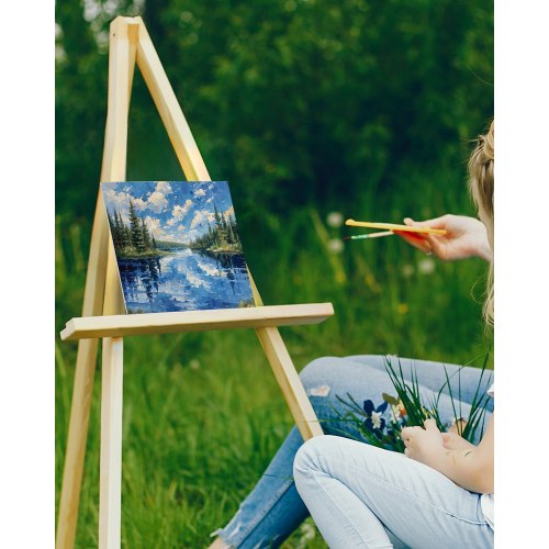 Canvas Boards for Painting 8 x 10 Inch White Canvases for Painting 72 Pack