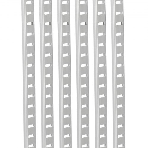 Shelf Pilaster 727inch 20 Pack Adjustable Shelf Brackets Steel Mortise