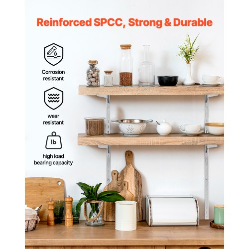 Shelf Pilaster 39inch 10 Pack Upright Wall Shelving System Heavy Duty