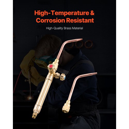 Oxygen Acetylene Torch Kit Gas Welding Torch Kit 14PCS Portable Oxy