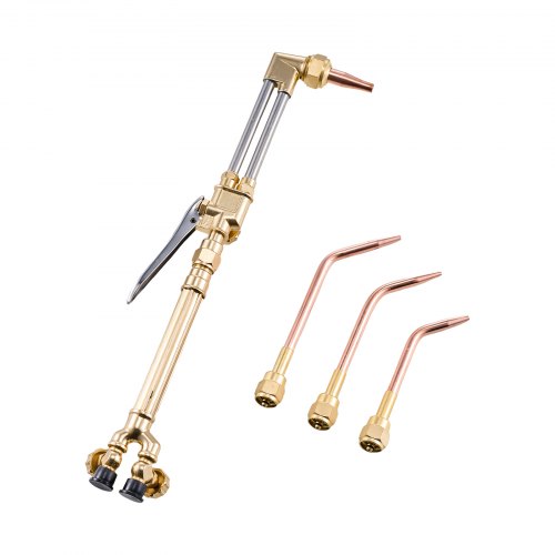 Oxygen Acetylene Torch Kit Gas Welding Cutting 14Pcs Portable Oxy Brazing Set