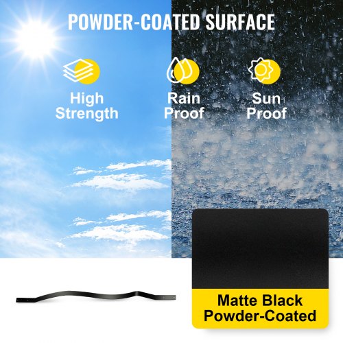 Deck Balusters 61 Pack Metal Spindles 295X1 Staircase Baluster With Screws