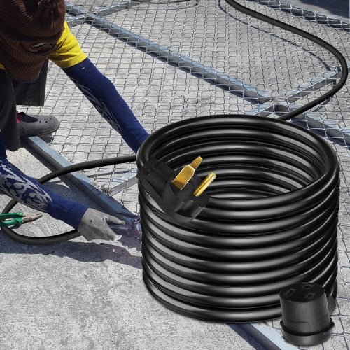 Welder Extension Cord 30Amp 25ft 250V Welding Power Cord with NEMA 650