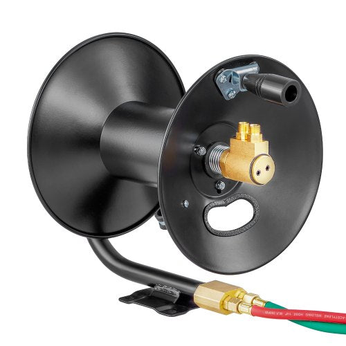 Welding Hose Reel Hand Crank Rewind Hose Reel with 3FT Leadin Hose and 916