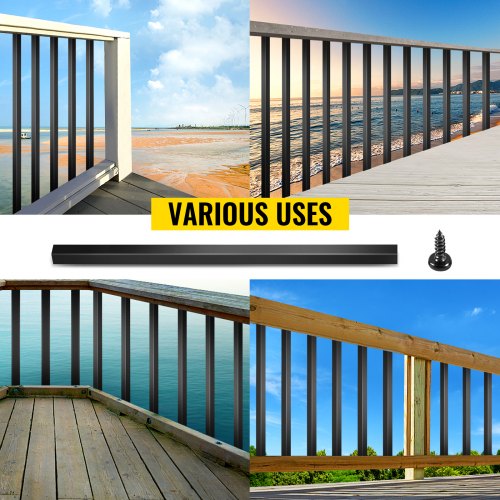 Deck Balusters 101 Pack Metal Spindles 32X08 Staircase Baluster With Screws