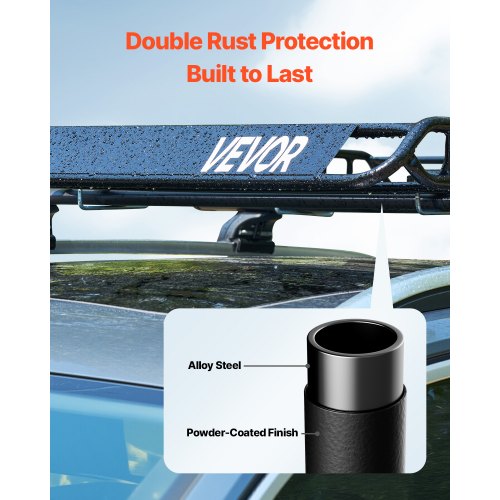 Roof Rack Basket 64 X 50 4.1 In Universal Rooftop Cargo Carrier With Two 354