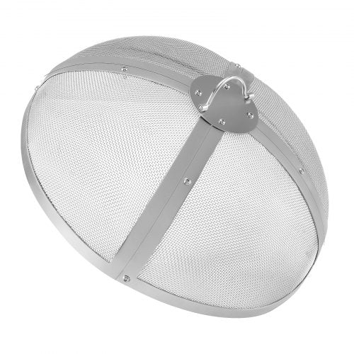 Fire Pit Spark Screen Round 27 Reinforced Heavy Duty Steel Metal Cover