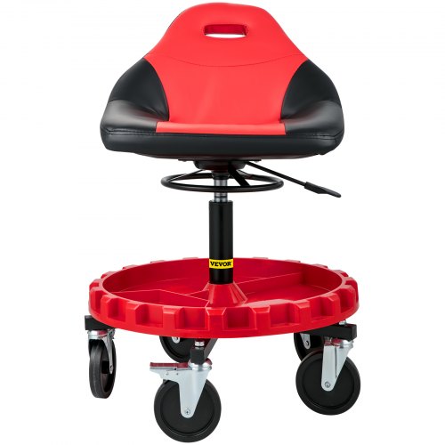 Rolling Gear Seat 300LBS Capacity 1823 Height Adjustable Mobile