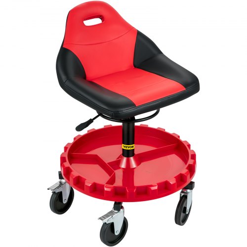 Rolling Gear Seat 300LBS Capacity 1823 Height Adjustable Mobile