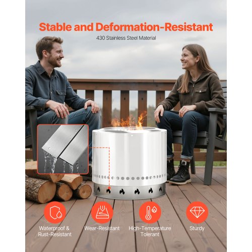 Fire Pit Stand for Solo Stove Bonfire27 Inch Smokeless Fire Pit