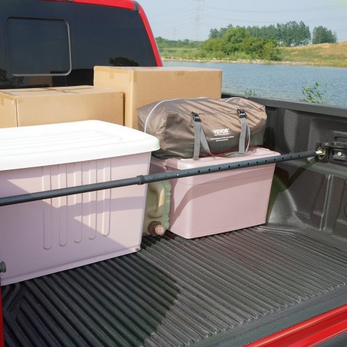 KFFKFF Cargo Stabilizer Adjustable Truck Bed Bar from 40 to 73 Robust
