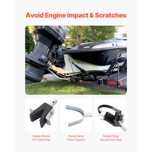 Transom Saver 23659 in Adjustable Boat Transom Saver with Composite