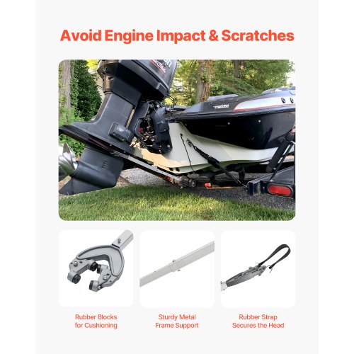 Transom Saver 2436 in Adjustable Boat Transom Saver with HeavyDuty Head