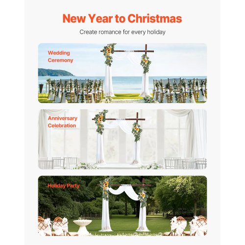 Artificial Wedding Arch Flowers Kit Yellow Wedding Arch Flowers with Drapes