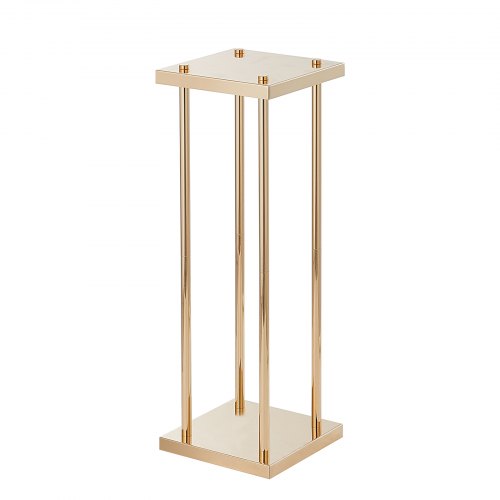 4PCS Gold Metal Column Wedding Flower Stand 236inch High With Metal