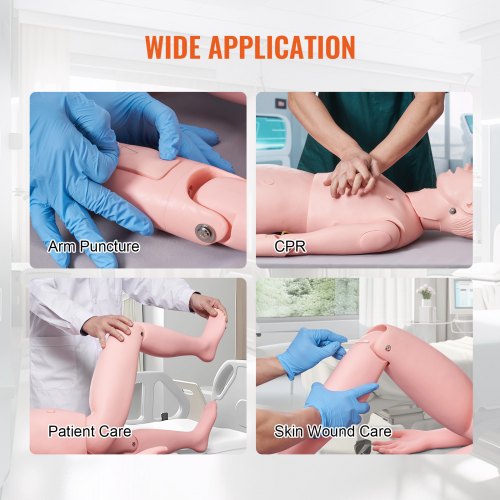 Nursing Training Manikin Female Life Size Demonstration Human For