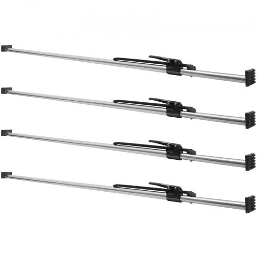 Cargo Bar Ratcheting Adjustable From 89 To 104 Heavyduty Steel Stabilizer With