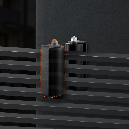 Sliding Gate Kit 6” Rolling Gate Hardware Kit Ctype Bracket Heavy Duty