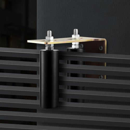 Sliding Gate Kit 6” Rolling Gate Hardware Kit with LBracket Universal