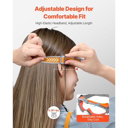 Safety Glasses Antifog And Scratchresistant Clear Lens Over Eyeglasses Goggles