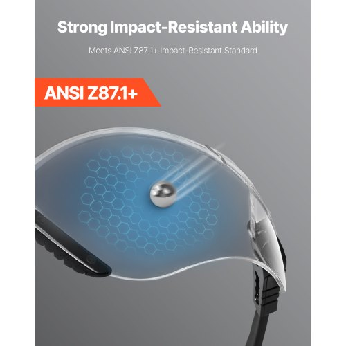 Safety Glasses Antifog And Scratchresistant Clear Lens Goggles With Adjustable