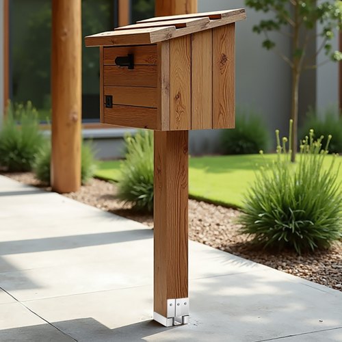 4x4 Post Base 10 Pcs Inner Size 353x356inch896x90.5mm Concrete Post