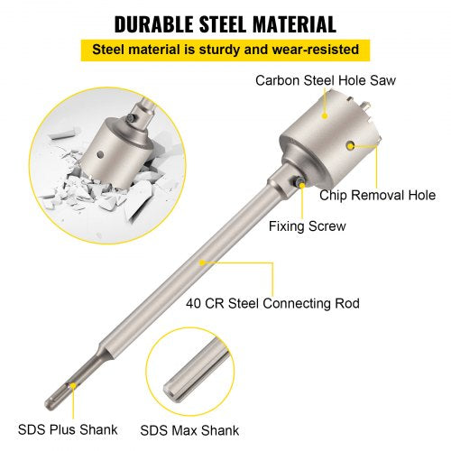Concrete Hole Saw Kit 1211 135 2916 3532 31516