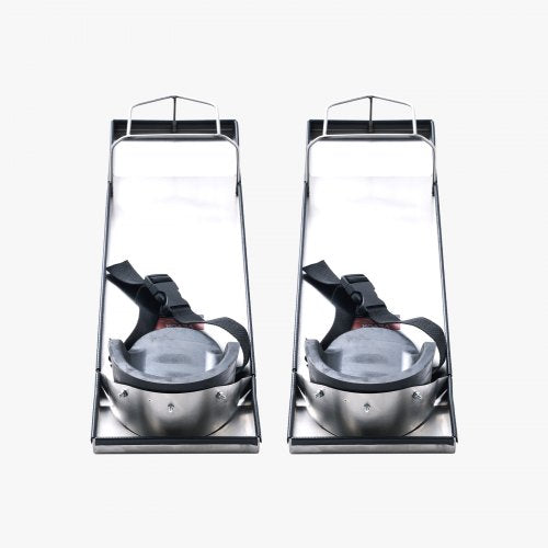 Concrete Knee Boards Stainless Steel 28 x 8 Concrete Sliders 2 Pairs