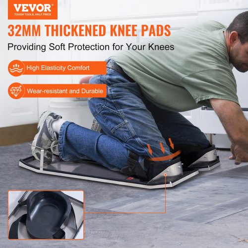 Concrete Knee Boards Stainless Steel 30 x 10 Concrete Sliders Knee