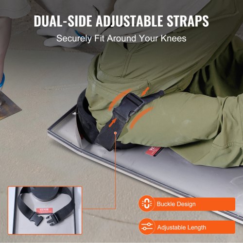 Concrete Knee Boards Stainless Steel 30 x 10 Concrete Sliders Knee