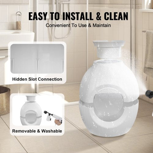 Plant Cat Litter Box Smart Odor Control System Hidden Cat Litter Box with 948