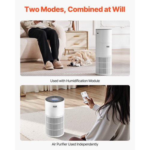 Air Purifier Covers Up to 1090 ft² in One Hour True HEPA 11 Filter 22dB