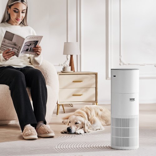 Air Purifier Covers Up to 1090 ft² in One Hour True HEPA 11 Filter 22dB