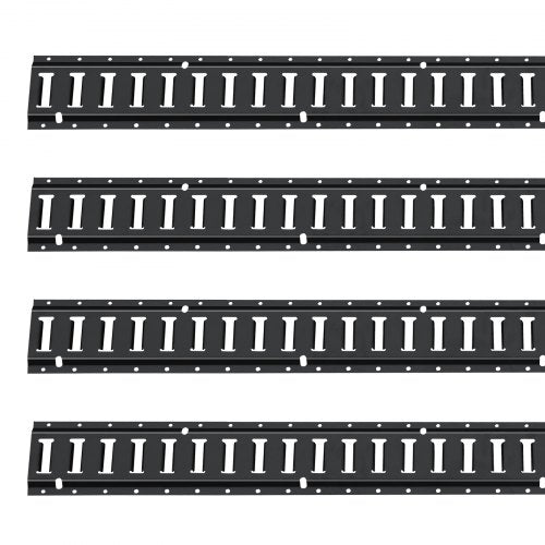 E Track TieDown Rail Kit 18PCS 5 ETracks Set Includes 4 Steel Rails 8