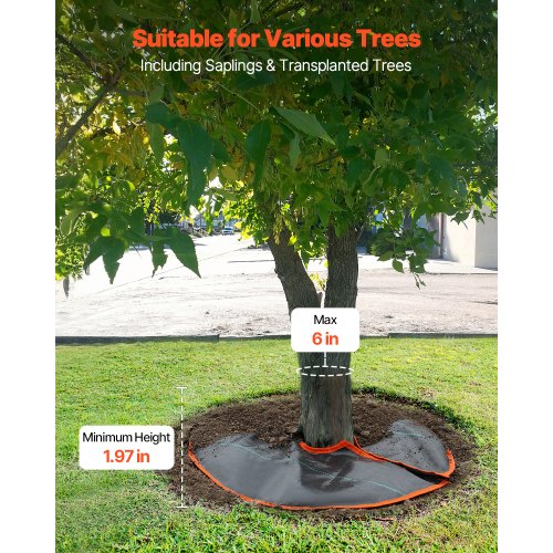 Tree Watering Rings 4 Packs 10 Gallons SelfWatering Tree Bags Slow