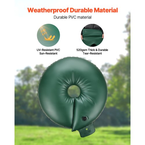 Tree Watering Rings 4 Pcs 20 Gallons Tree Watering Bags 69 Hours Slow