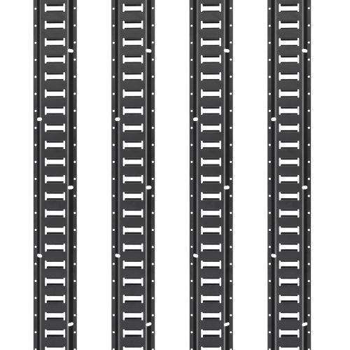 E Track TieDown Rail Kit 30PCS 5FT ETracks Set Includes 4 Steel Rails 2