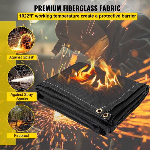 Fire Blankets 2 Pack Welding Blankets 8 x 10 Fire Suppression Blanket