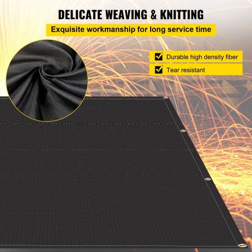 Fire Blankets 2 Pack Welding Blankets 8 x 10 Fire Suppression Blanket